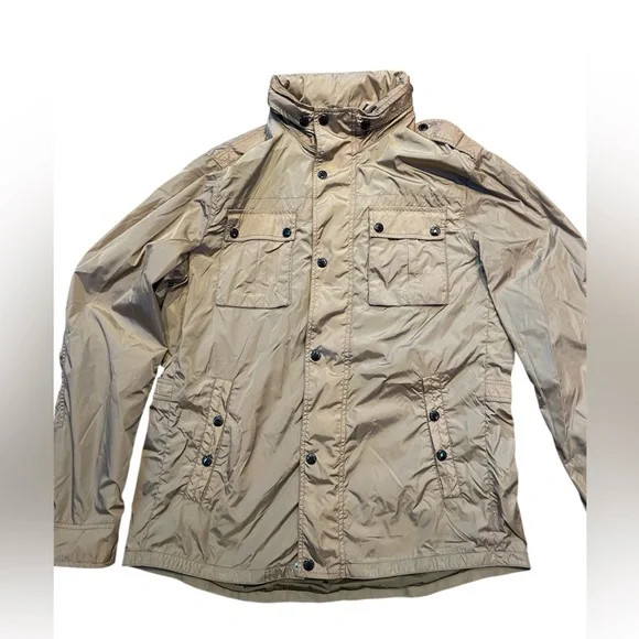 Authentic Moncler tan windbreaker jacket - Picture 3 of 11